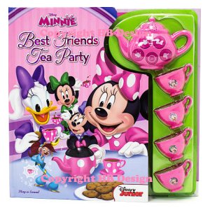 Playhouse Disney - Disney Junior Minnie:  Best Friends Tea Party. Tea Set Mini Deluxe Interactive Play-a-Sound Storybook