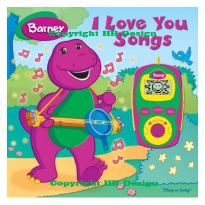 PBS Kids - Barney: I Love You Songs. Interactive Sound Book with Digital Music Player